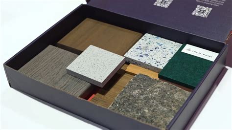 swatch box material samples